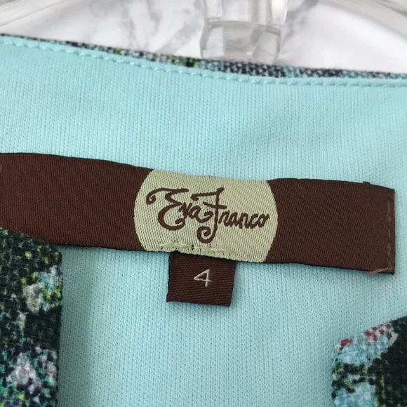 Eva Franco Watercolor Floral Dress - Picture 4 of 4